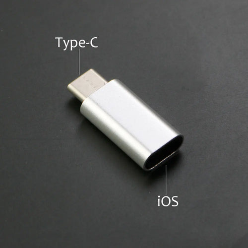 YUXI Silver 1PCS  Micro USB to Converter Adapter For iPhone X 8 7 6