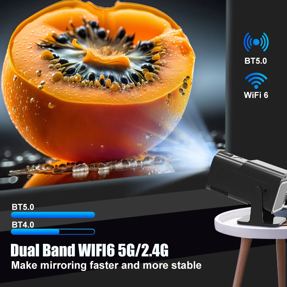 Magcubic Android 11 390ANSI HY320 Projector 4K Native 1080P Dual Wifi6