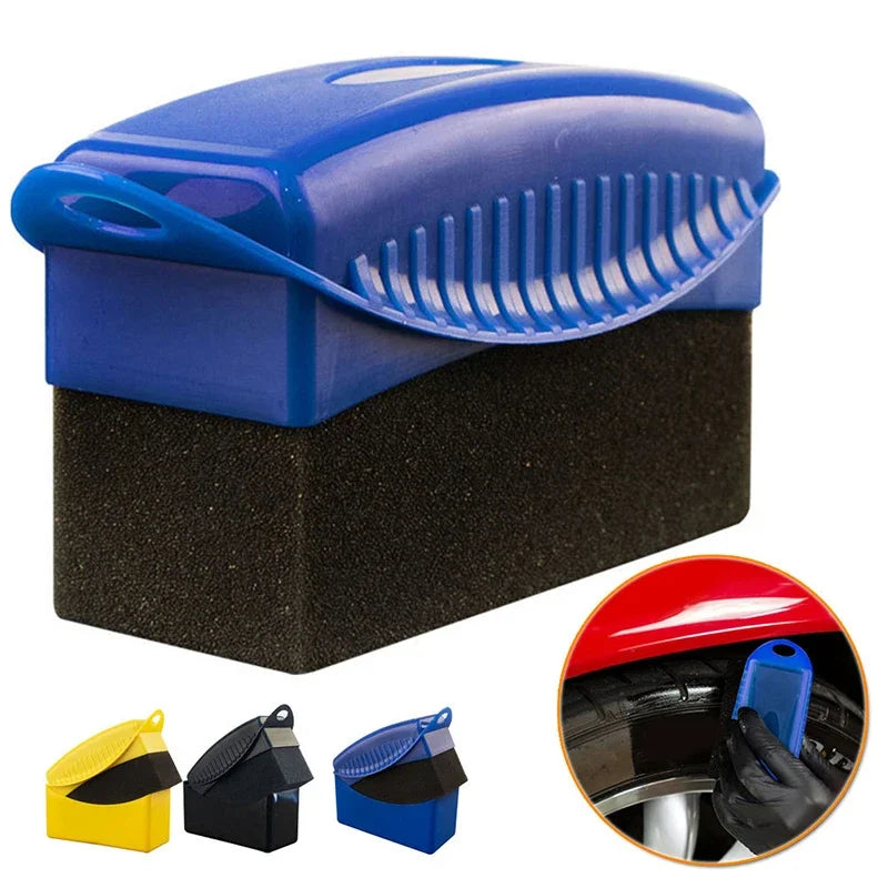 Car Wheel Polishing Waxing Sponge Brush ABS Plastics Washing Cleaning