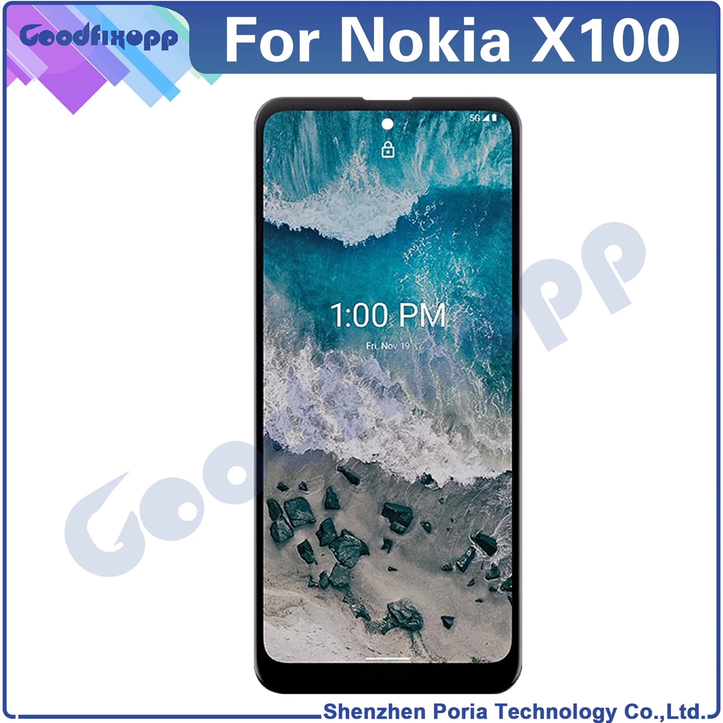 6.67" inch Screen For Nokia X100 LCD Display Touch Screen Digitizer