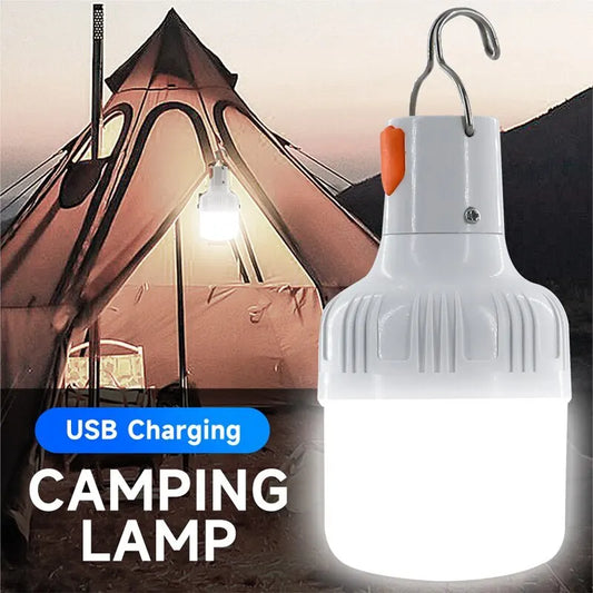 Outdoor USB Rechargeable LED Lamp Bulbs High Brightness Emergency