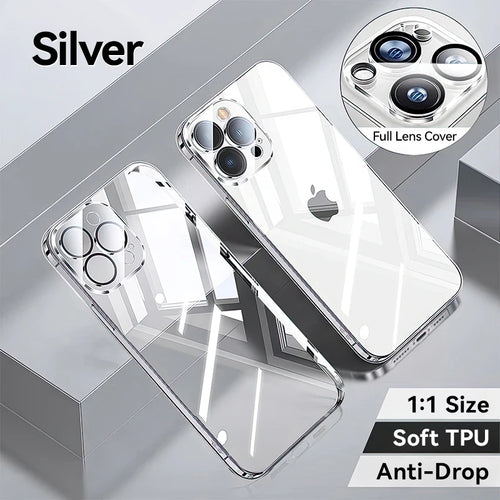 Joyroom Case For iPhone 16 15 14 13 Pro Max Anti-drop Transparent