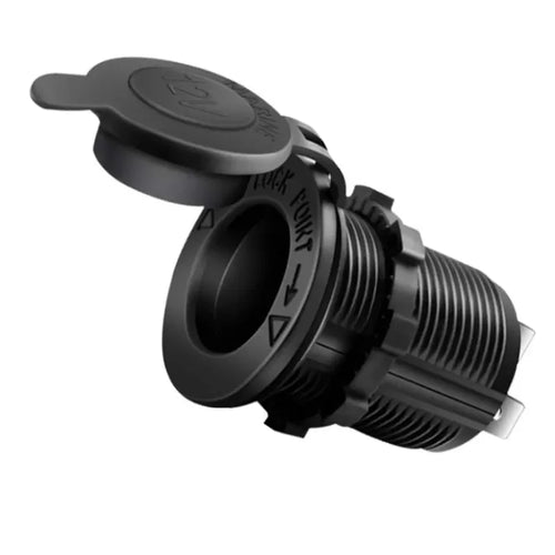 Car Cigarette Lighter Socket 12V 24V Waterproof Plug Power Outlet