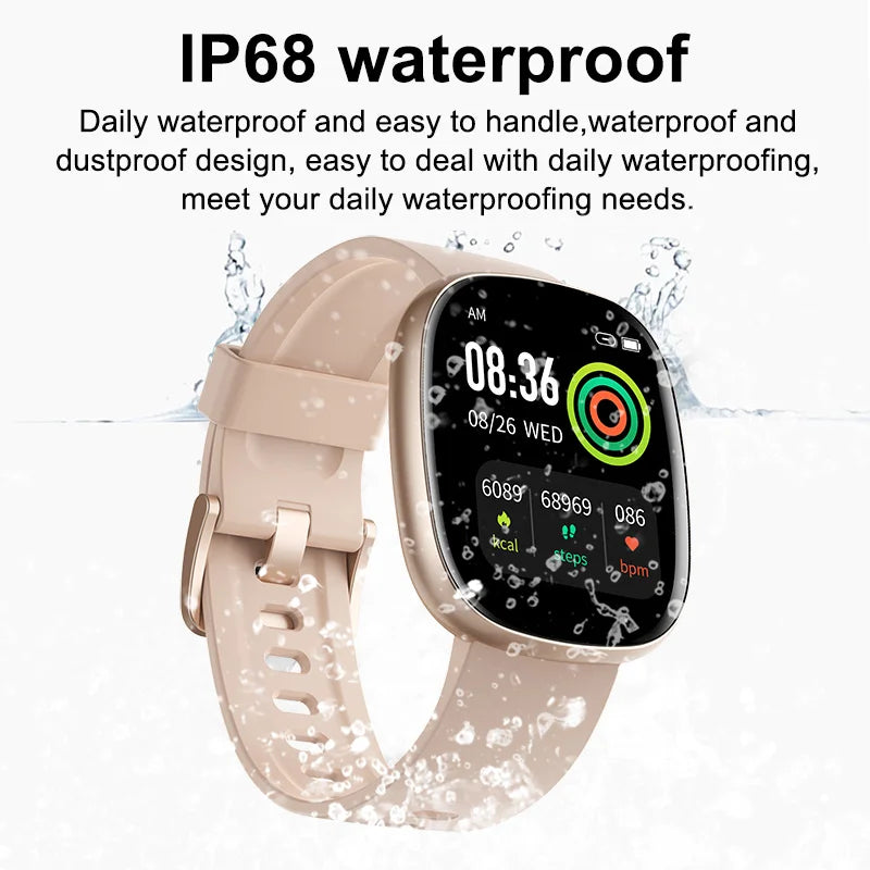 For Android Xiaomi Sport GPS Smart Watch Women 1.83'' HD AMOLED Full