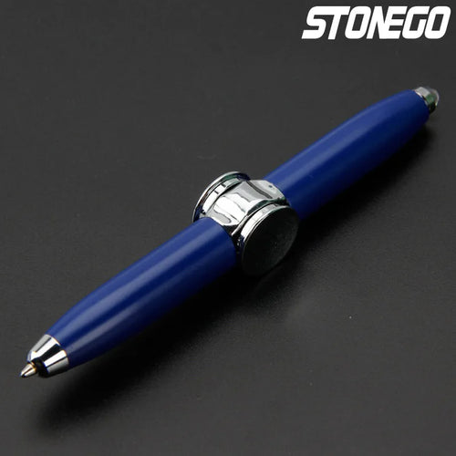 STONEGO Relieve Stress Spinner Pen Gyroscope Decompression Light Ball