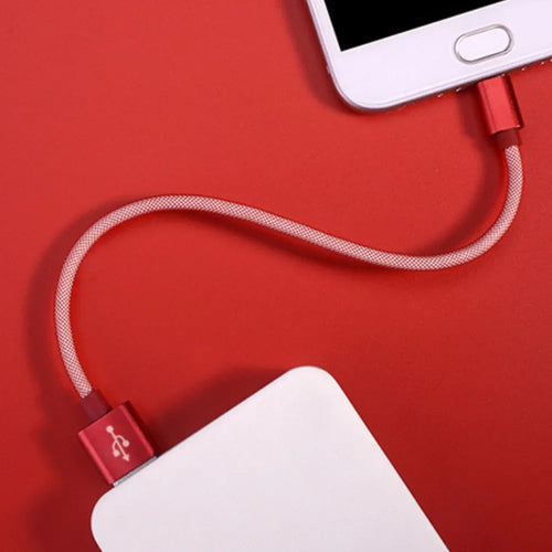 Type C Micro USB Cable 20cm 3A Short Fast Charging For iOS Samsung