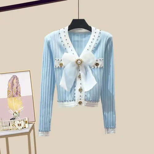 Spring and Autumn Season Set Women's New Korean Edition Design Feels