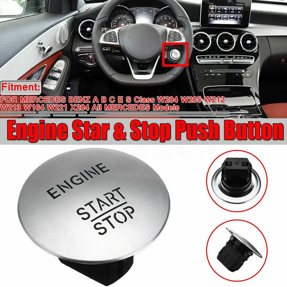 Car One Key Start Button For Mercedes A-Class W176 2013-2018 Car