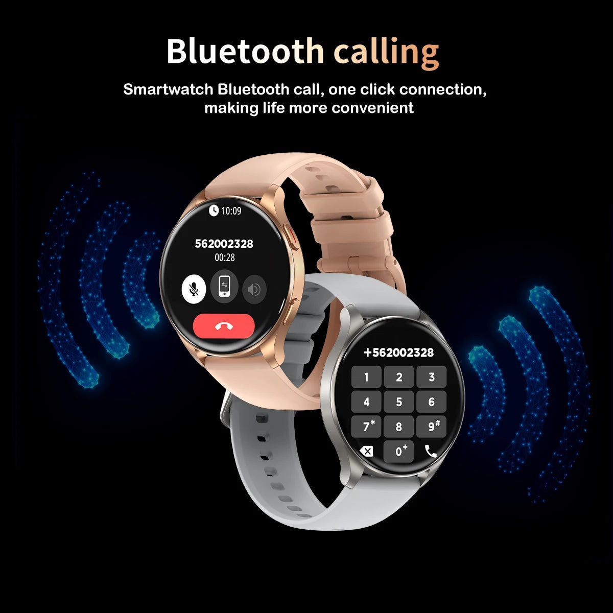Blackview 2024 New Smartwatch X20 Watch AMOLED Display Hi-Fi Bluetooth