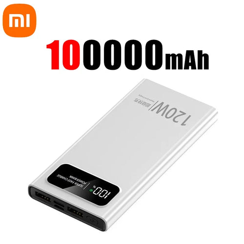 Xiaomi 120W Power BankSuper Fast Charging 200000mAh Ultralarge