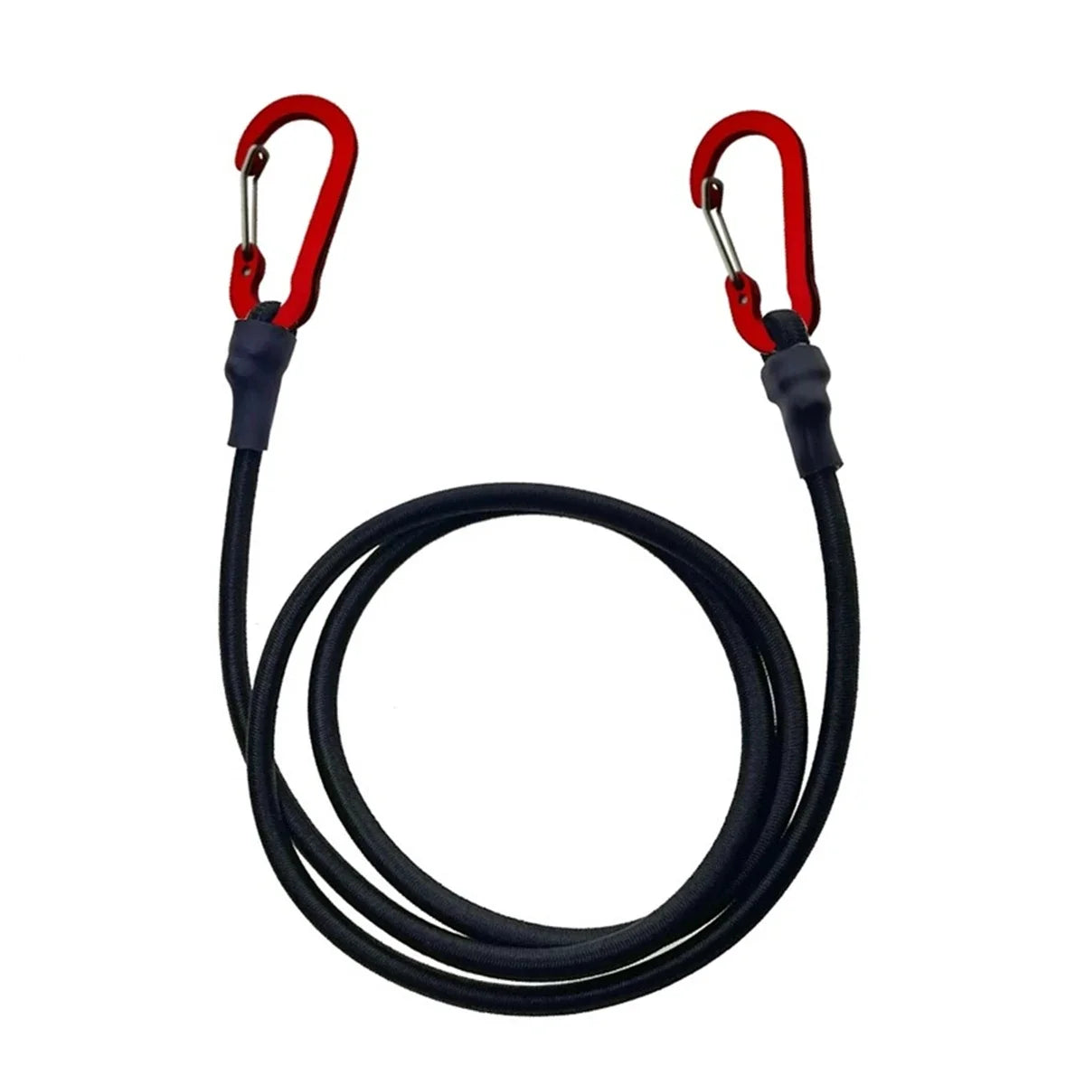 Heavy Duty Bungee Cord Elastic Tie Strap String Carabiner Hooks Kayak