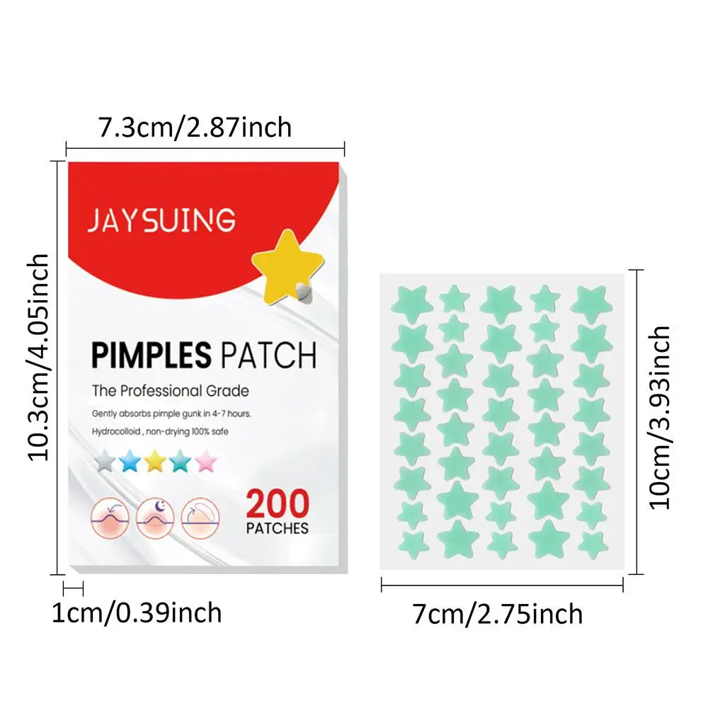 200 Patches Acnes Pimple Patches for Zits and Blemishes,Spots