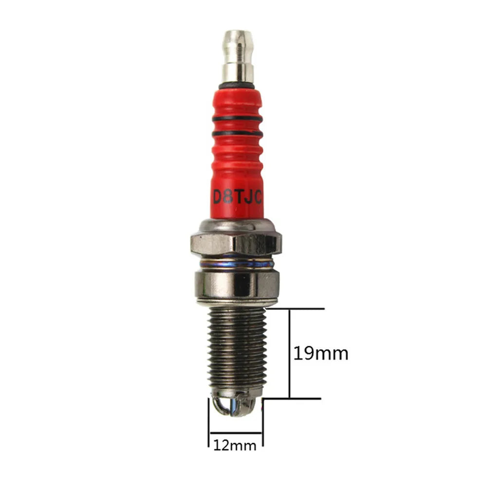 1/2Pcs Racing Spark Plug 3 Triple Electrode A7TC D8TC For GY6 CG 50 70