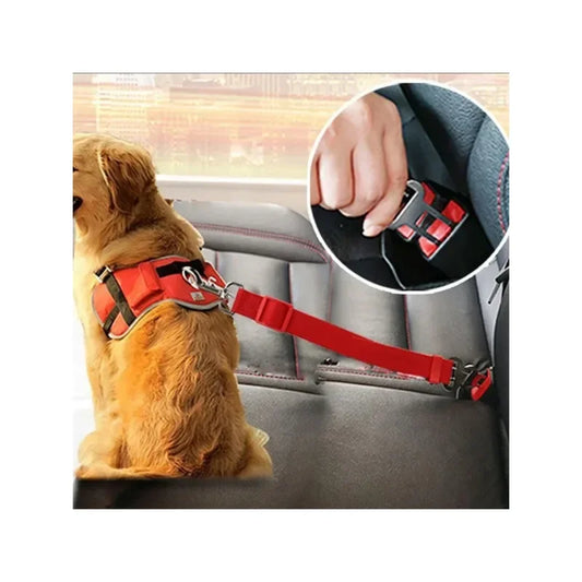 Pet Dog Safety Rope, Car Mounted Pet Traction Belt, Pet Adjustable