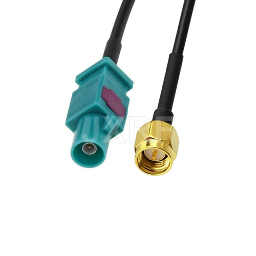 Fakra Z Male to SMA Male Vehicle Antenna Adapter Cable for Car Stereo