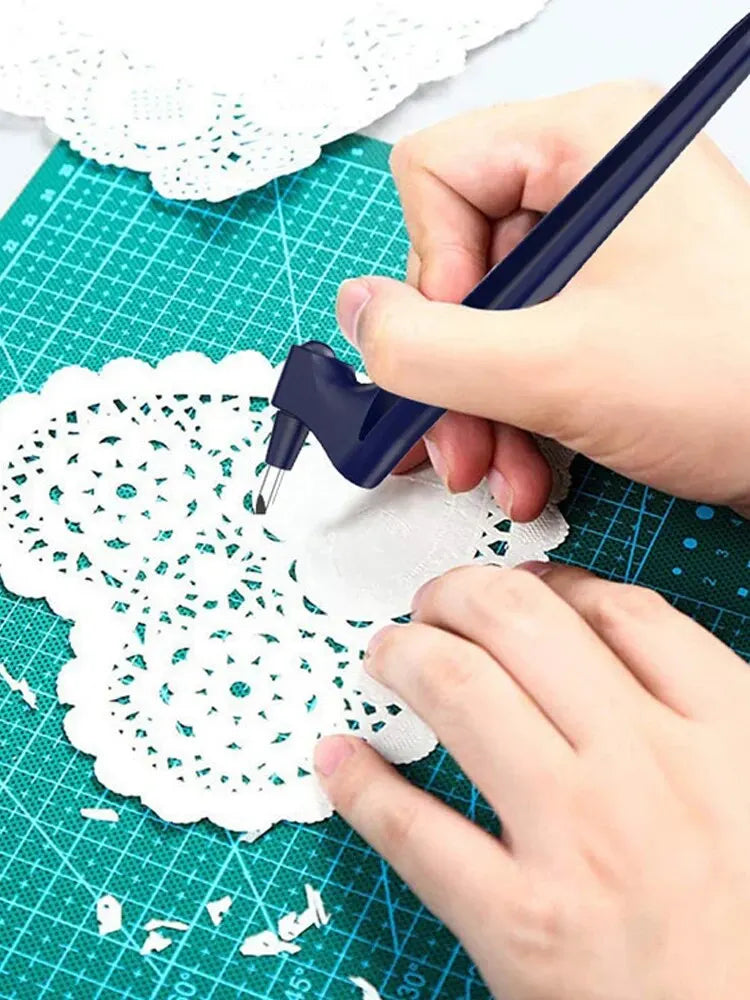 1PC Craft Cutting Tools For Paper Crafts With Triangle Ruler 360