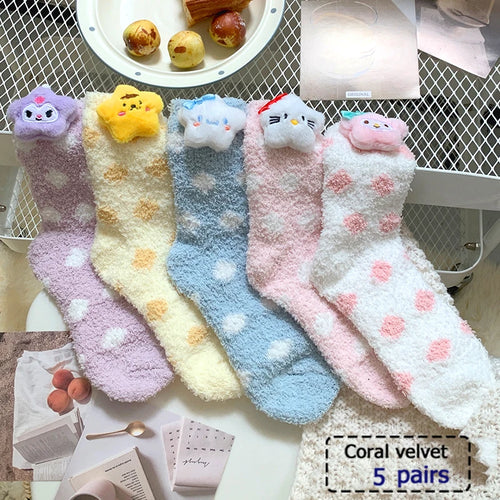 5/10 Pair  New Striped Casual Breathable Socks High Quality Harajuku