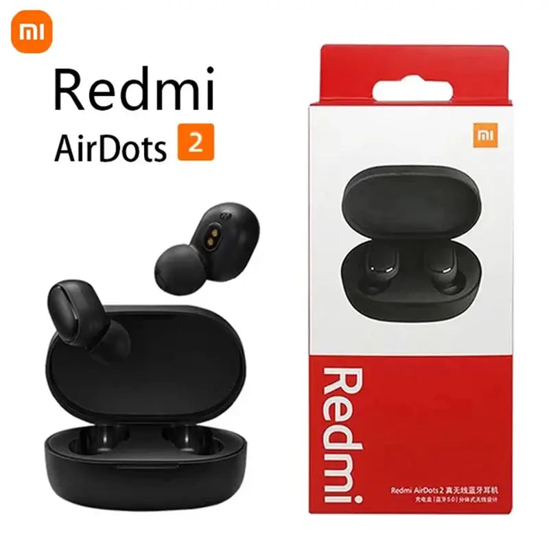 New Xiaomi Redmi Airdots 2 Wireless Bluetooth Headset with Mic Earbuds