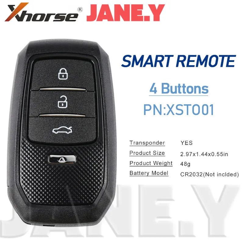 Global Xhorse vvdi Key Tool For Toyota 4D 8A 4A XSTO01EN Universal