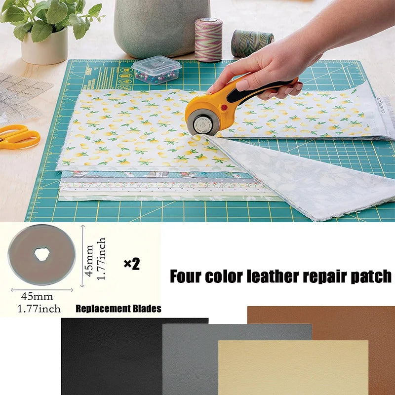 Rotary Fabric Cutter, Suitable for Hand-Made Fabrics, Cards, Clothing