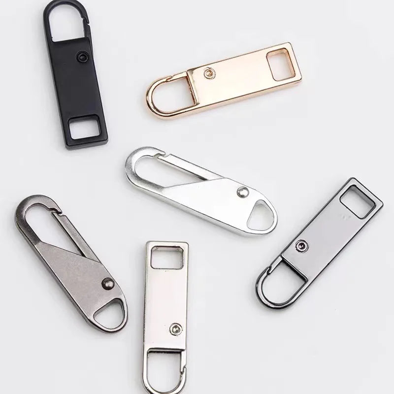 4pcs Detachable Zipper Pull, Replacement Zipper Accs For Jeans &