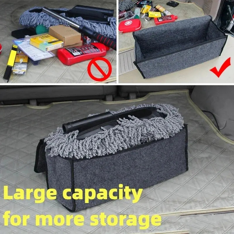 Large Anti Slip Compartment Boot Storage Organizer Tool Car Storage