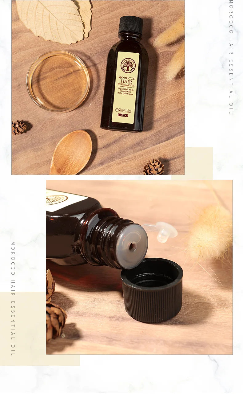LAIKOU Morocco Hair Essential Argan Essence Oil Moisturizer