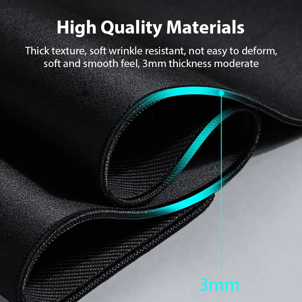 Large Mouse Pad Anti-Slip Rubber Mouse Mat Computer PC Gamer Desk Mat