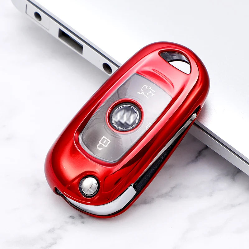 TPU Car Key Cover for Opel Vauxhall Astra K Corsa E for Buick VERANO