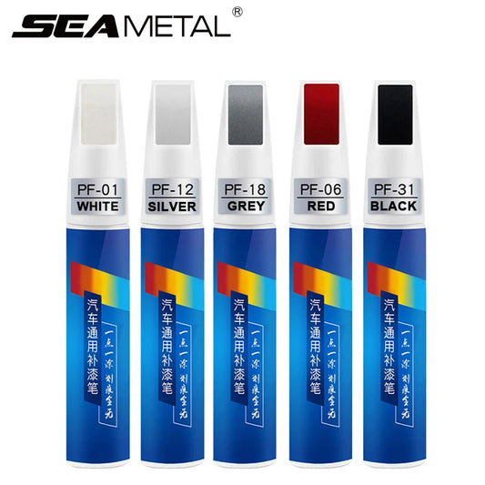 SEAMETAL Universal 5 Colors Car Scratch Repair Paint Pen Auto Touch Up
