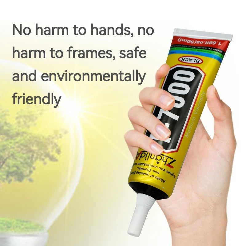 T7000 Black Contact Cellphone Tablet Repair Adhesive Zhanlida Strong