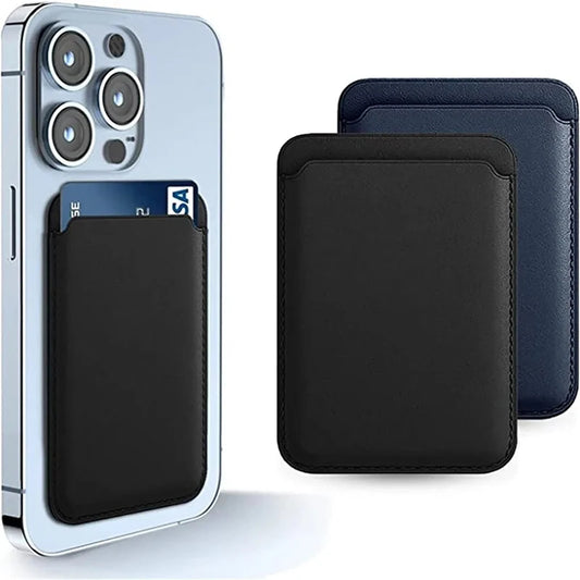 Leather Wallet Case For iPhone 15 Pro Max Magsafe Wallet Leather