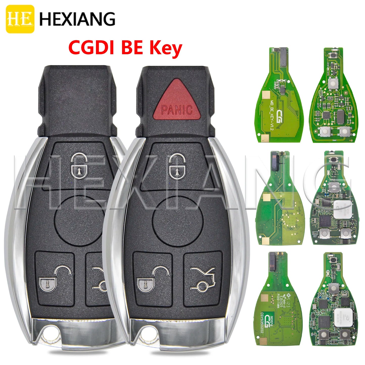HE CGDI Half Smart/Keyless Go Support BGA&NEC Style 315/433MHz Car