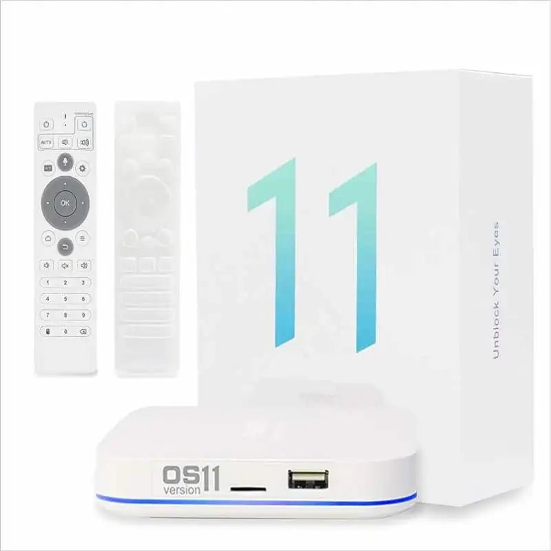 [Genuine]2024 NEW ARRIVAL Unblock Tech 11 Android TV Box 2024 UBOX 11