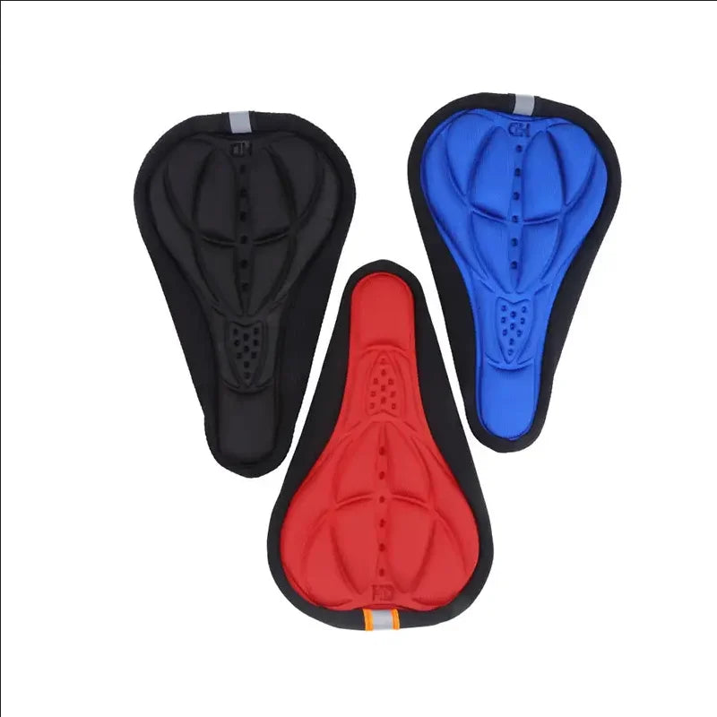 Soft 3D Padded Cycling Bicycle MTB Bike Saddle Seat Cover Cushion