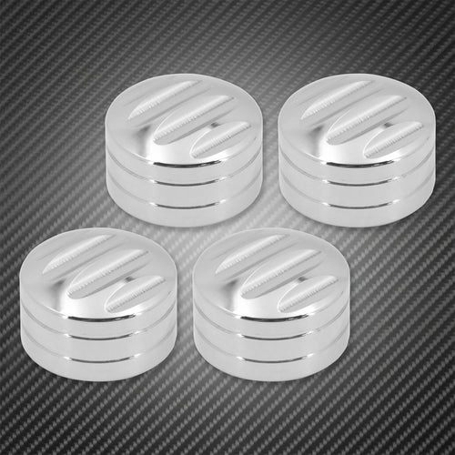 Motorcycle Head Bolts Caps 4pcs Spark Plug Cover Engine Screws Nut For