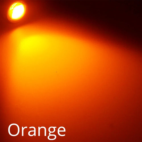 2Pcs Drl 18MM Car Eagle Eye Silver Shell DRL Led Daytime Running