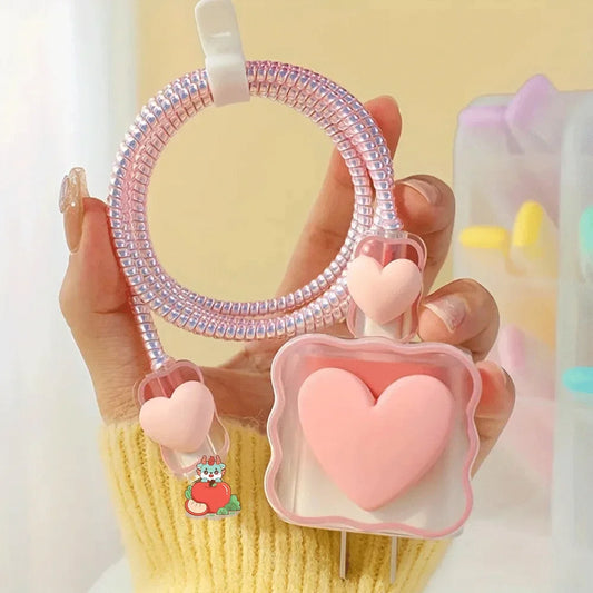 Charger Protector Cable Organiser for iPhone 14 13 Pro Max 18W 20W 3D