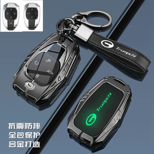 Car Zinc Alloy Key Case Holder Cover For GAC Trumpchi GS7 GS8 GM8 GS5