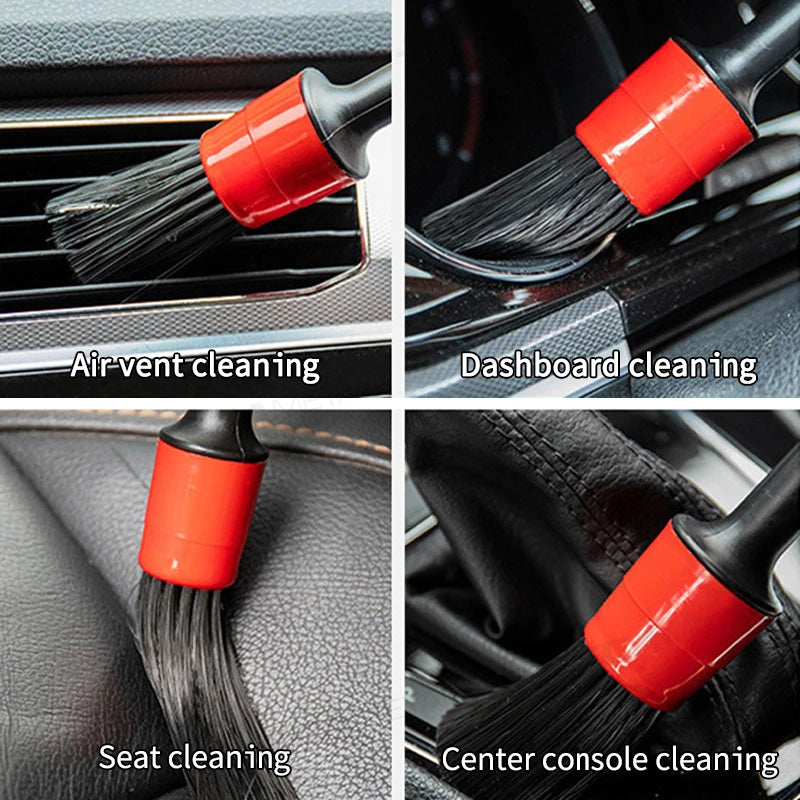 SEAMETAL 5/13PCS Car Detailing Brush Set Multifunctional Detail