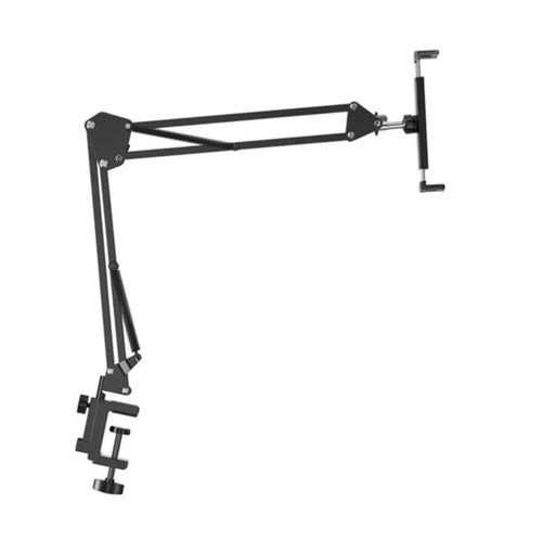 360° Rotating Long Arm Phone Tablet Holder Overhead Stand Desktop Bed
