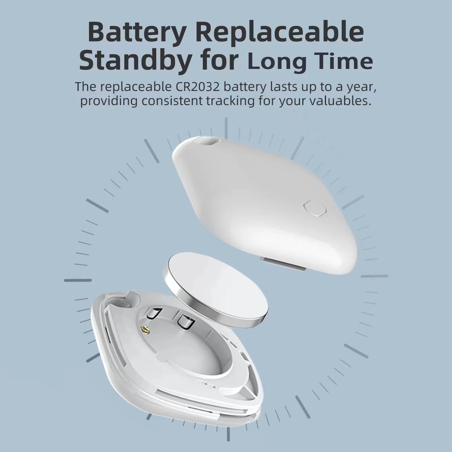 Mini Tracking Device For Apple Find My Key Smart iTag Child Finder Pet