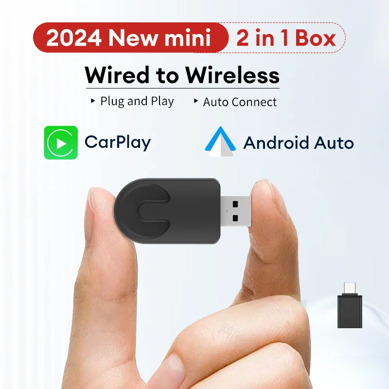 XUDA AI Box Wired to Wireless Carplay and Wireless Android Auto Keep