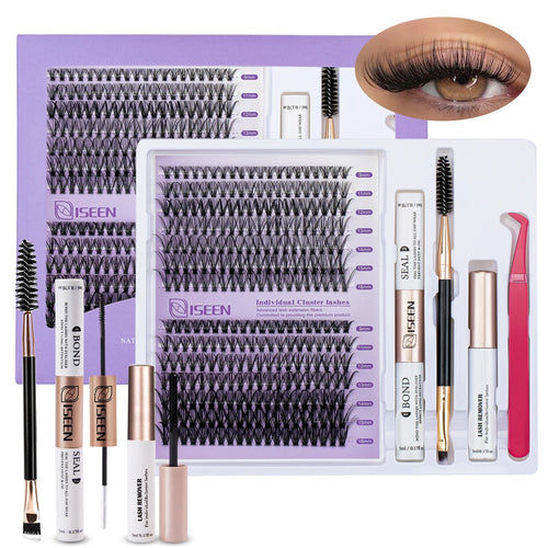 DIY Lash Extension Mix Styles Lash Clusters Individual with Bond&Seal