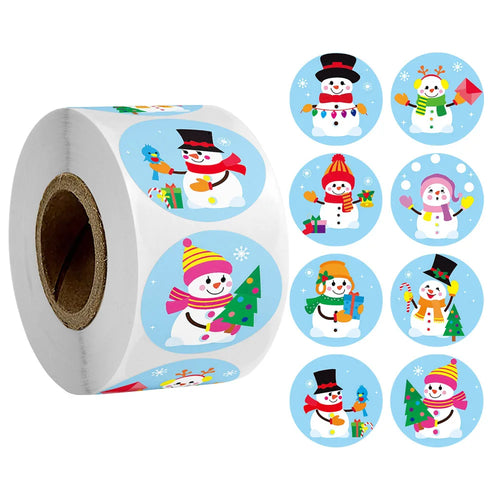 Christmas gift stickers decorative sealing sticker Merry Christmas