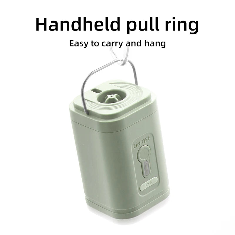 3 in 1 Electric Air Pump with Lights Mini Wireless Air Compressor USB