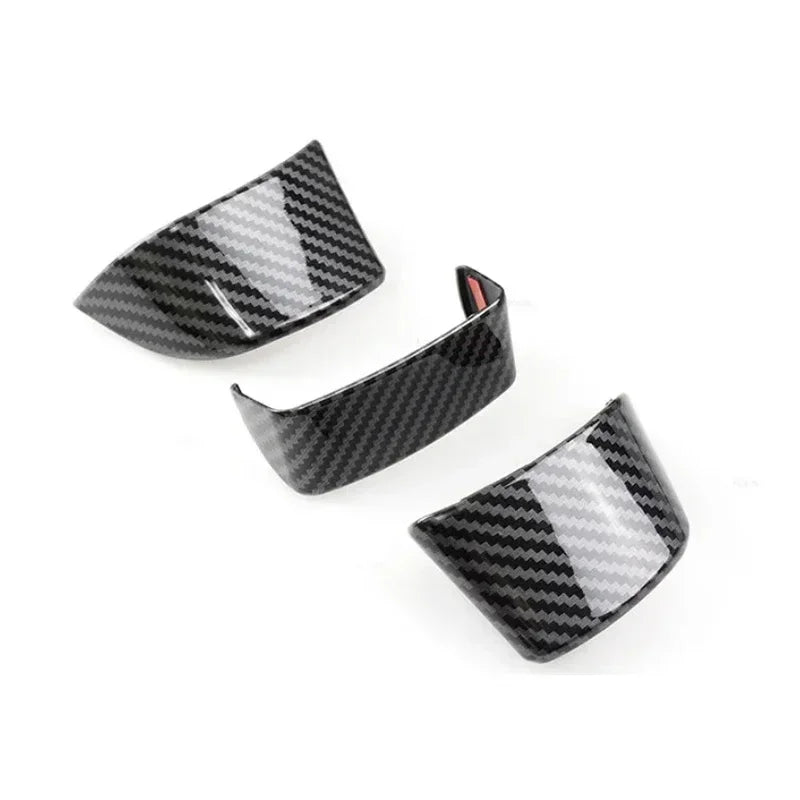 ABS carbon fiber automobile steering wheel decorative patch For VW