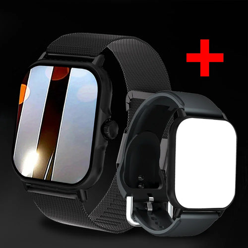 LAXASFIT 2024 New Smart Watch For Men Women Gift Full Touch Screen