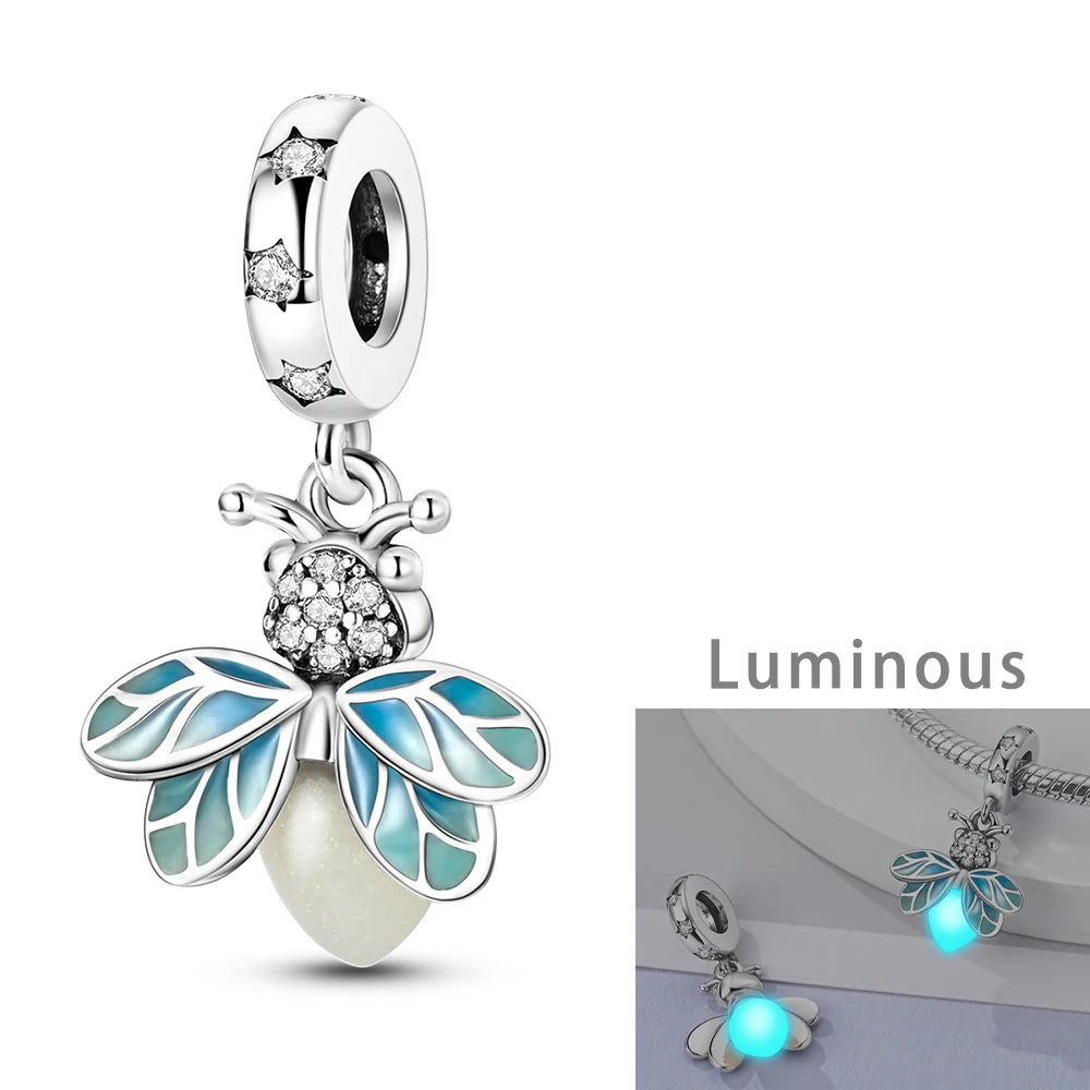 Silver Plated Cats Firefly Crosses Owls Dreamcatchers Charms Fit