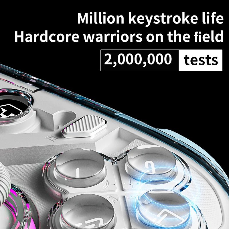 Aolion K10 Gaming Controller With Charging Dock RGB Wireless Gamepad